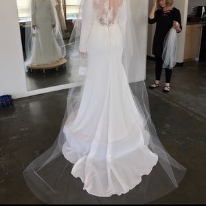Bridal Veil with blusher